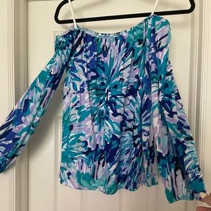 Lilly Pulitzer Nevis Off-the-Shoulder Top